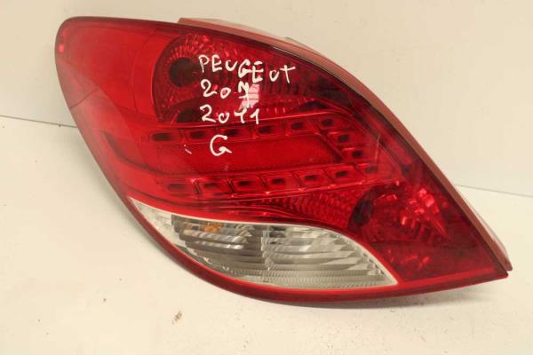 FEU ARRIERE GAUCHE  PEUGEOT 207 2009+ ( LED ) - Vue 1